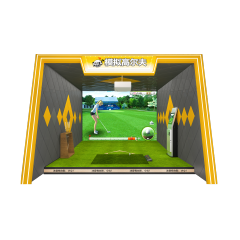 Simulated golf