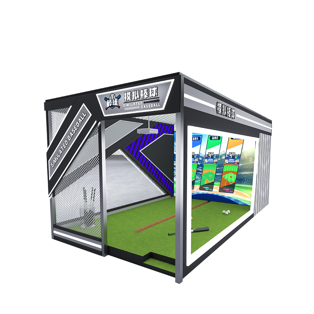 Simulated baseball
