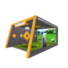 Simulated golf