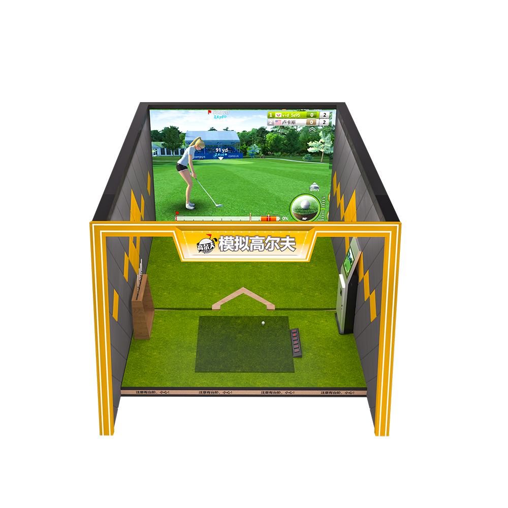 Simulated golf