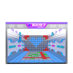 Jumping grid