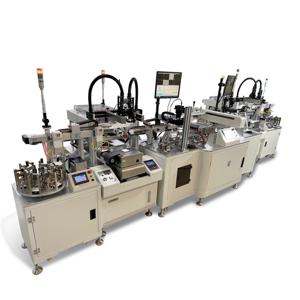 Fully Automatic Double End Thick FIlm Screen Printer,JYSP