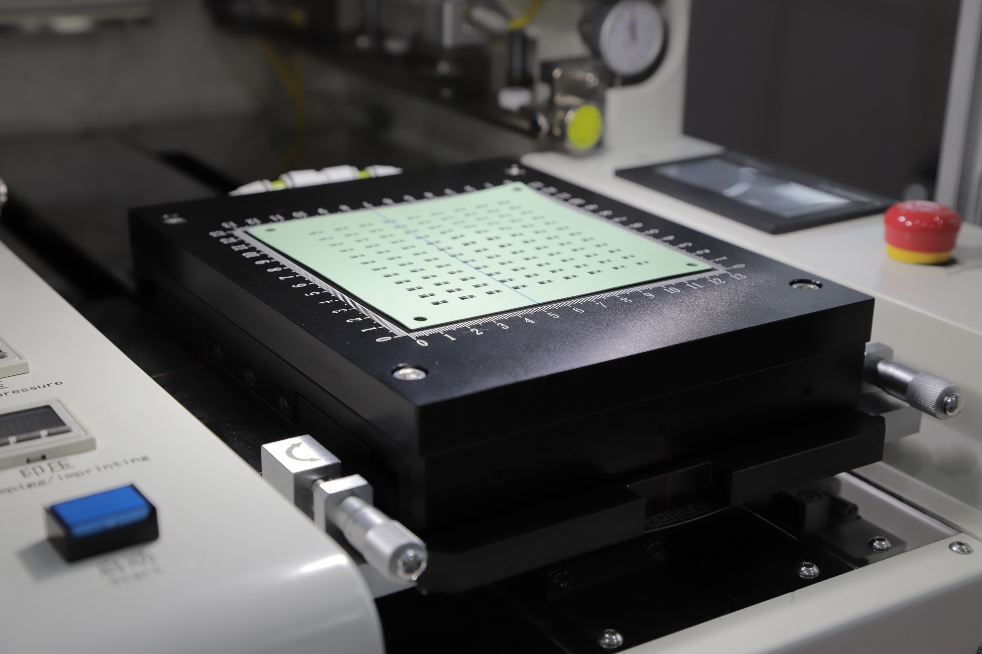 DP-320-CCD visual alignment CCD desktop thick film screen printer,JYSP