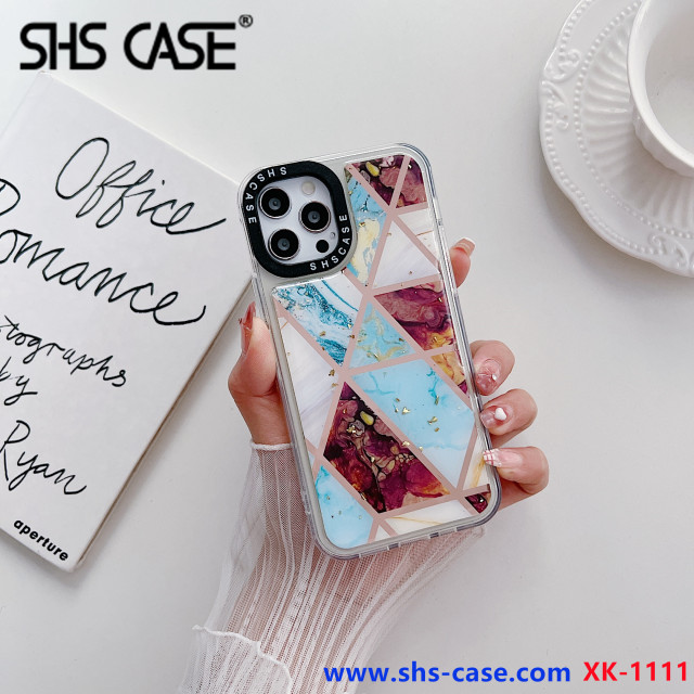 2.0MM photo frame IMD radium gold epoxy phone case