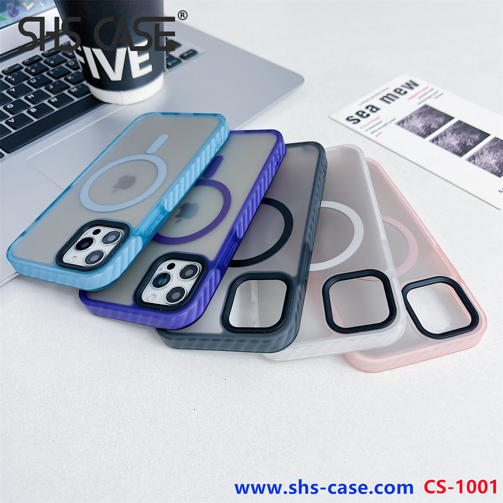 SHC CASE,2 in 1 skin-feeling magnetic shell phone case,phone case,fundas