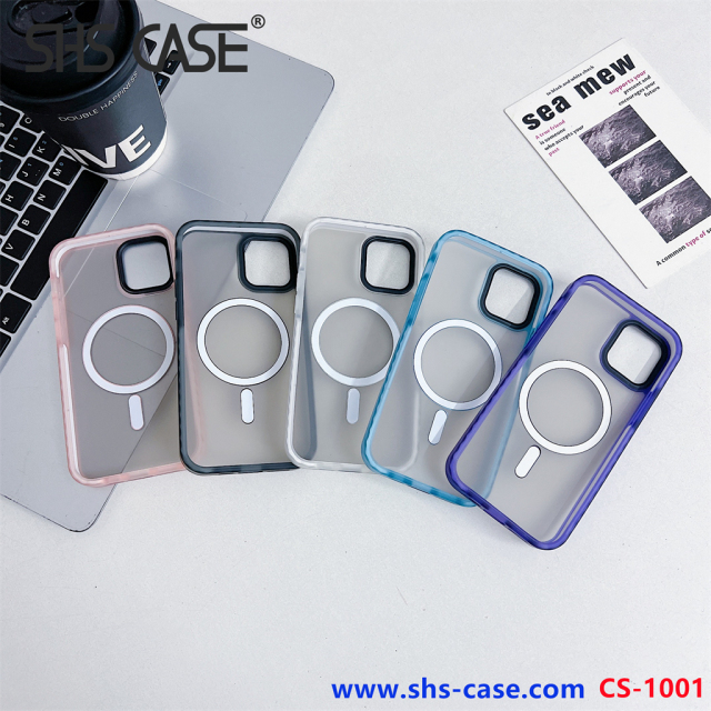 SHC CASE,2 in 1 skin-feeling magnetic shell phone case,phone case,fundas
