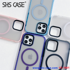 SHC CASE,2 in 1 skin-feeling magnetic shell phone case,phone case,fundas