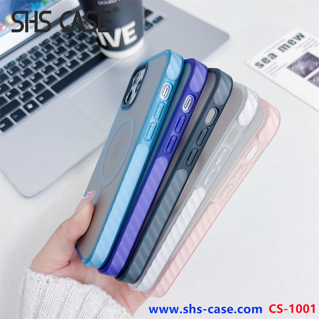 SHC CASE,2 in 1 skin-feeling magnetic shell phone case,phone case,fundas