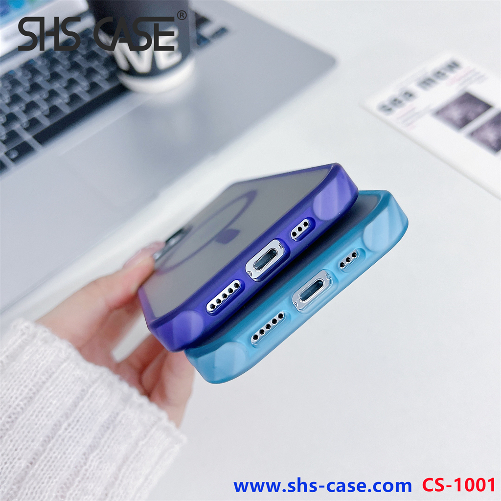 SHC CASE,2 in 1 skin-feeling magnetic shell phone case,phone case,fundas