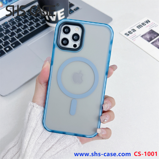 SHC CASE,2 in 1 skin-feeling magnetic shell phone case,phone case,fundas