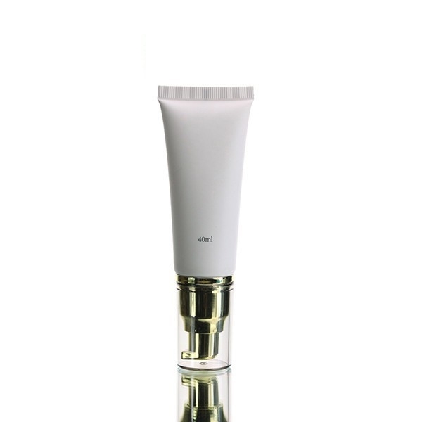Cosmetic Cream Tube with Airless Pump