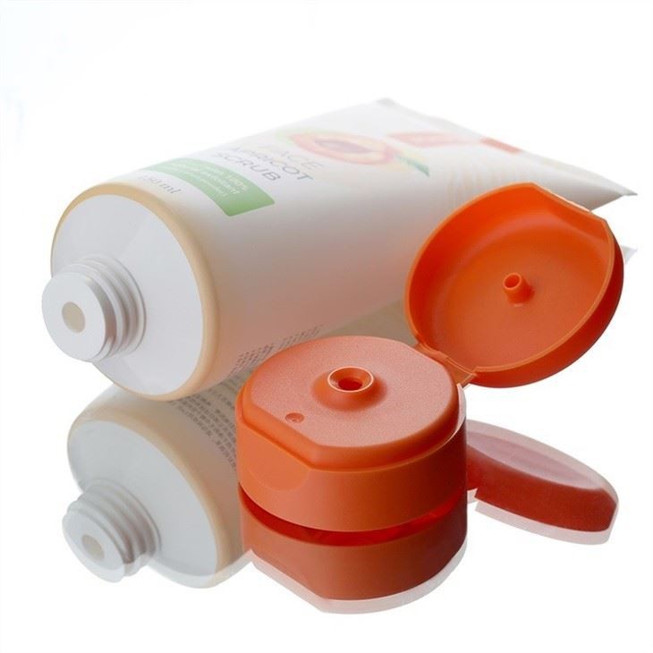 Cosmetic Tube Made From Plastic Sheet