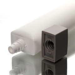Cosmetic Tube With Square Cap