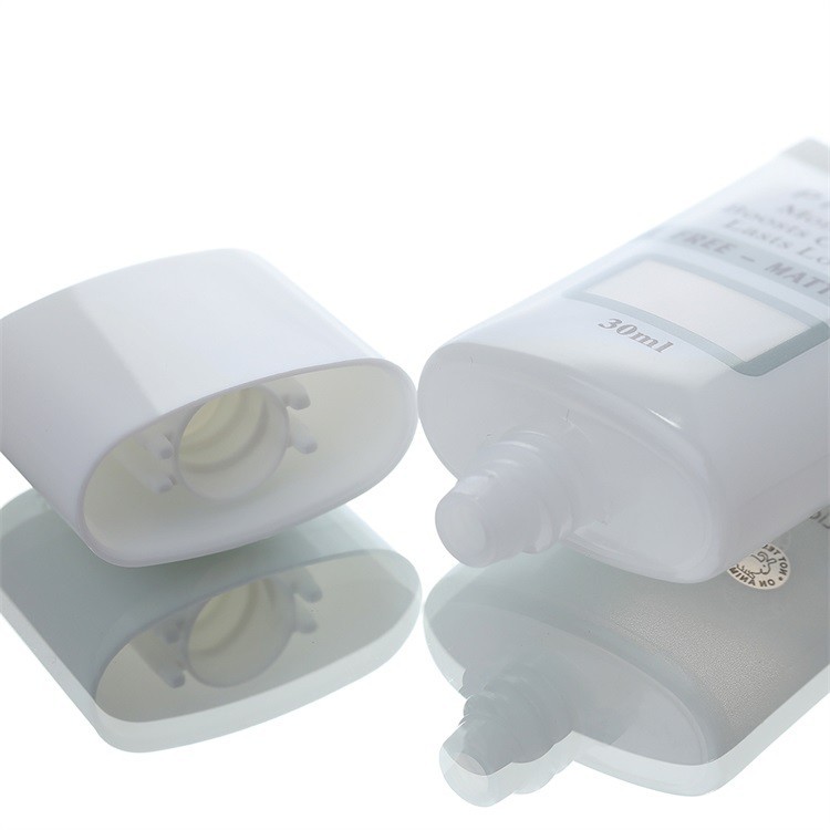 Plastic Cosmetic Tube With Window