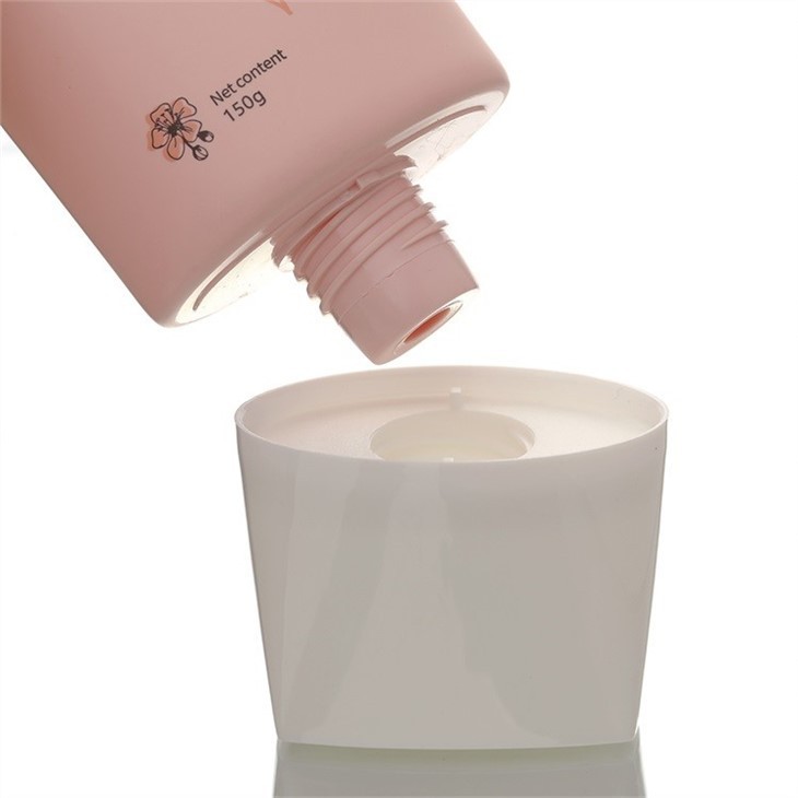 Large Volume Oval Cosmetic Tube