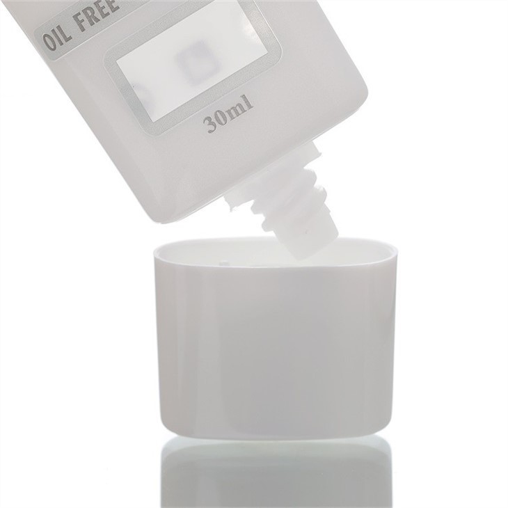 Plastic Cosmetic Tube With Window