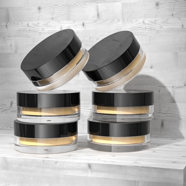 high grade of transparencyLoose Powder Jar china factory