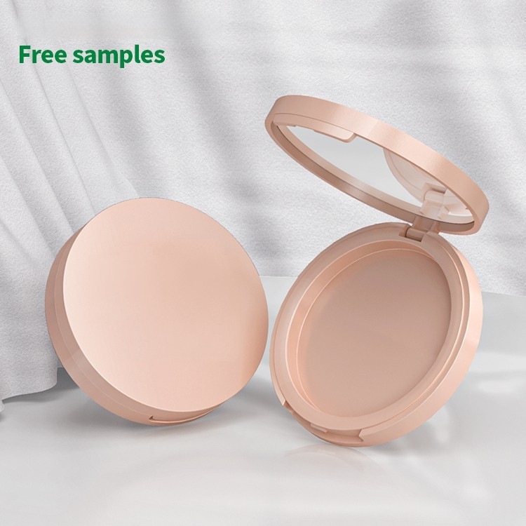 Snap fastener type Powder compact china factory