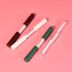 PET PETG double ended lip gloss tubes factory