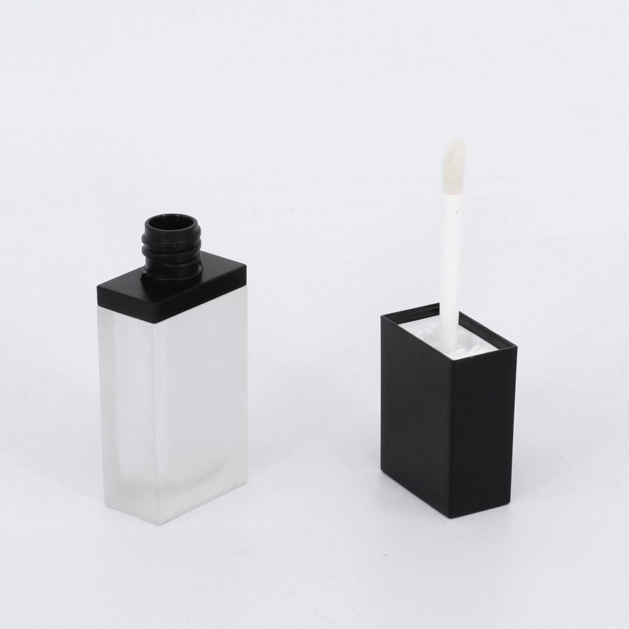 square flat abs lip gloss tubes liquid gold