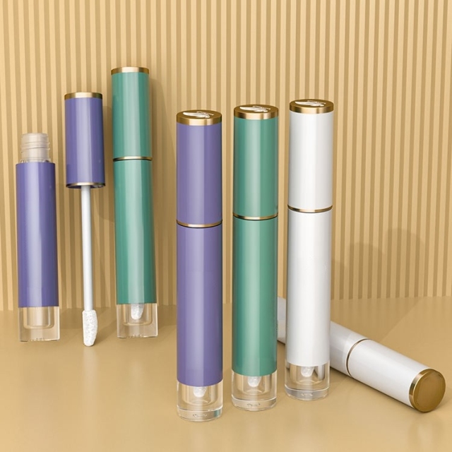 Lipgloss Container Tube Round Lipgloss Tube facory