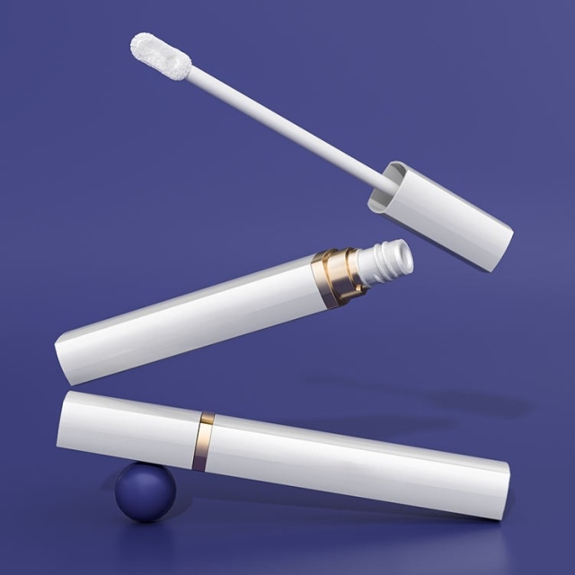 Black Lip Gloss Tubes With Wands
