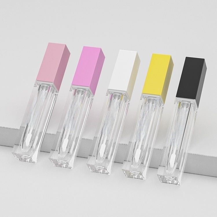 Empty liquid lipstick tube container petg lip gloss tubes china factory