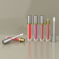 marble lip gloss tubes square with wands china factory