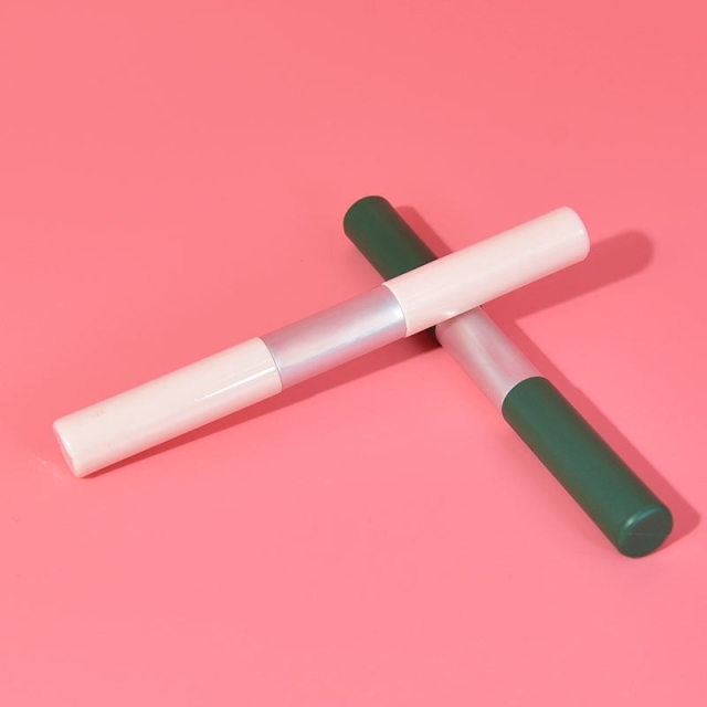 PET PETG double ended lip gloss tubes factory