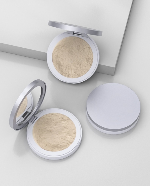 Eye shadow palette compact cosmetic powder case