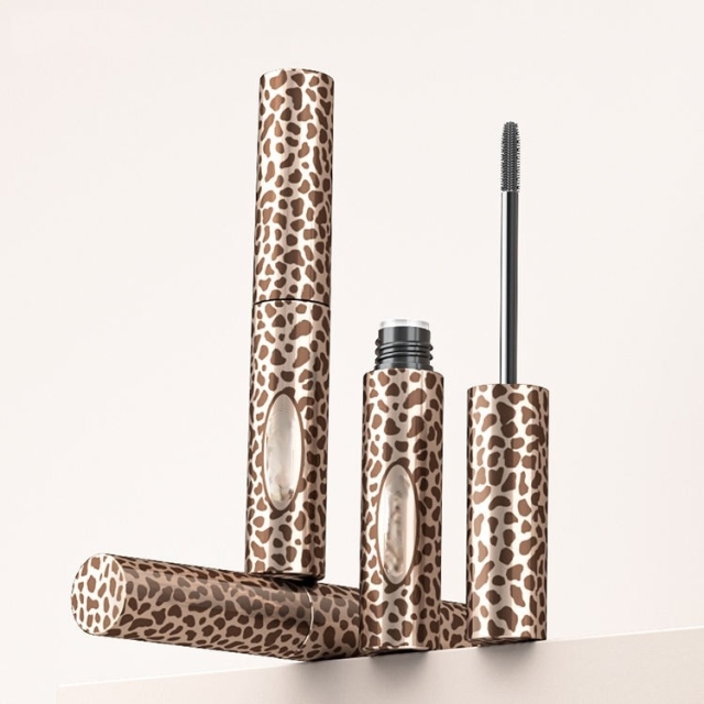 Frosted mascara tube black mascara tubes twist