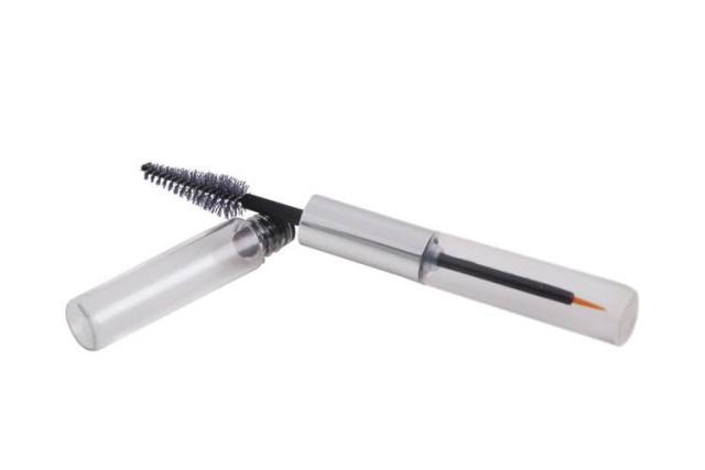 2 in 1 empty mascara tube and eyeliner