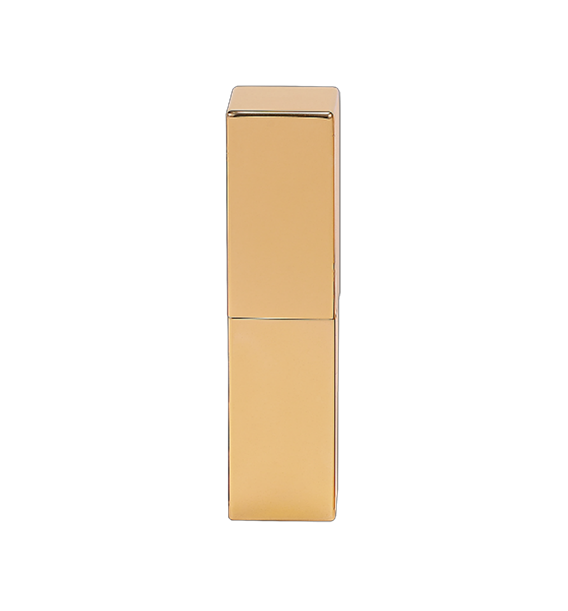 4.7/5g gold color square Aluminum lipstick tube