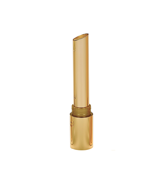 1.7g gold color Aluminum lipstick tube