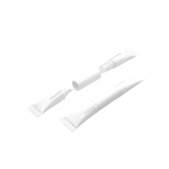5ml lip gloss tubes Double-end Tube With Slanted Tip lip balm tube empty customized logo screen printing ointment container