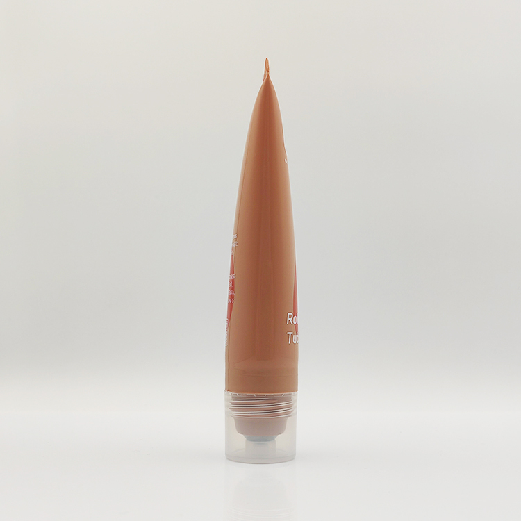 Luxury 20ml-80ml Mental Roller Ball hot stamping packaging tube eyes cosmetics eye cream tube with roller applicator