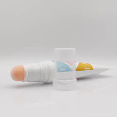 20ml Stylish Sponge Applicator Tip Tube Lip Gloss Tube with Custom Logo and Screen Printing for liquid concealer blush