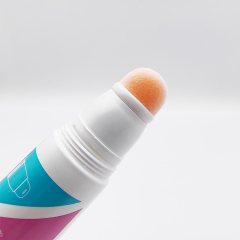 20ml Stylish Sponge Applicator Tip Tube Lip Gloss Tube with Custom Logo and Screen Printing for liquid concealer blush