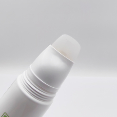 30ml Silicone Applicator Head with Soft Spatula Tip Tube Facial Massage Plastic Cosmetic Tube for Sleep Mask and lip gloss