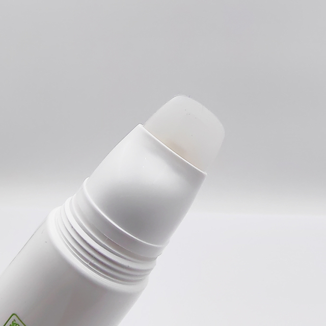 30ml Silicone Applicator Head with Soft Spatula Tip Tube Facial Massage Plastic Cosmetic Tube for Sleep Mask and lip gloss