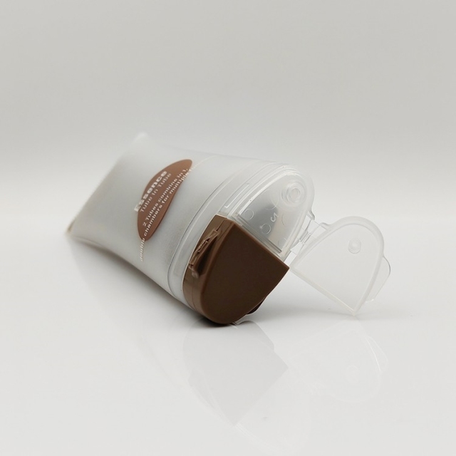 90ml Newly designed plastic dual chamber double tube for two Combined into one Plastic Cosmetic Skin care Packaging tube
