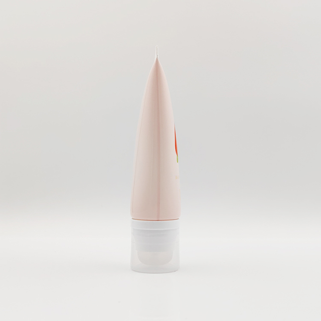 20ml-80ml Stylish silicone head Tube with Custom Logo and Screen Printing plastic tube with cosmetic silicone applicator