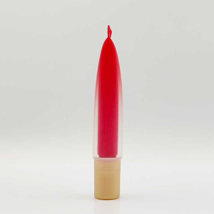 Innovative 20ml 2 in 1 dual chamber tube in tube Empty Plastic Cosmetic Screen Printing Packaging eye cream squeeze tube