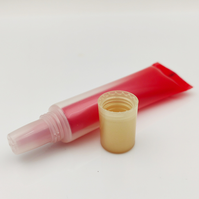 Innovative 20ml 2 in 1 dual chamber tube in tube Empty Plastic Cosmetic Screen Printing Packaging eye cream squeeze tube
