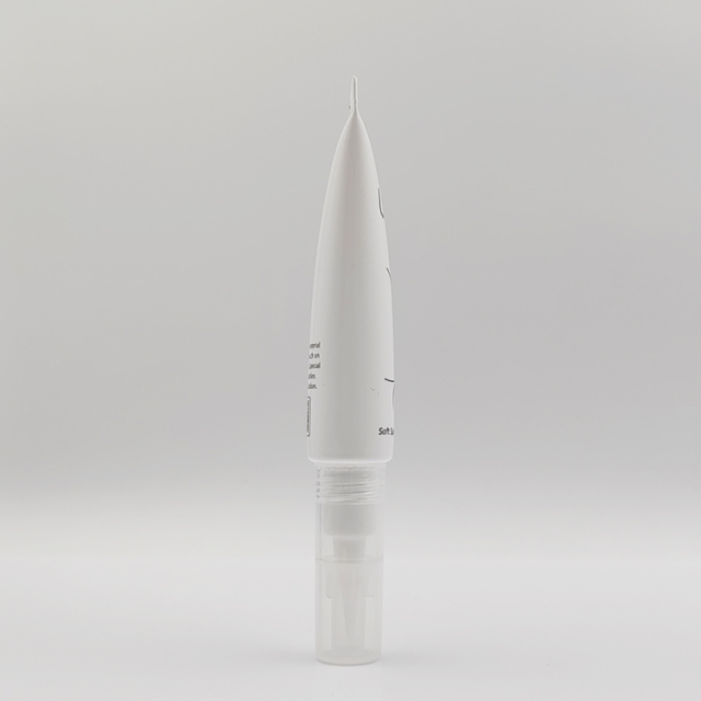 Hot sell 15ml Customized Soft Spatula Cosmetic Plastic lip gloss tube silicon applicator for Nail Polish and Eye Cream Packaging