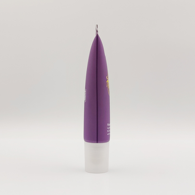 Best selling 20ml Flocking Tip applicator tube soft squeeze screen printing lip gloss tube empty wholesale lip gloss tubes