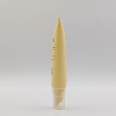 Customized wholesale 10ml lip gloss tube Screen Printing Packaging for Cosmetic empty Plastic Tubes with slanted lip applicator