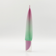 Triangular Plastic LDPE empty cosmetics lip cream gel squeeze tubes lip gloss tube for lipstick lip balm Packaging with logo