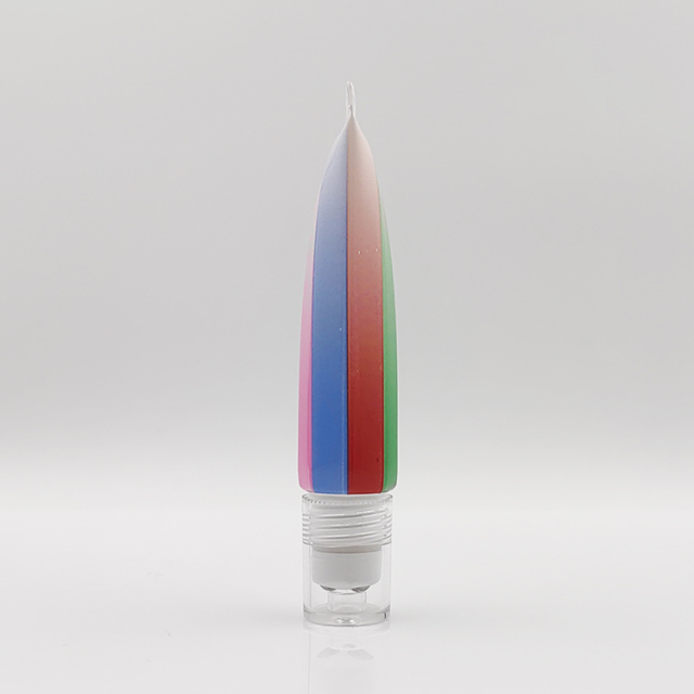High-end eye cream massage tube 20ml ball cosmetic 3 Metal Bead Roller Balls Octagonal cosmet Tube eye serum Packaging