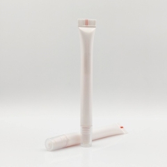 2ml Flocking Tip Tube lip gloss container cosmetic packaging hot stamping liquid concealer sponge applicator cosmetic tube D10 Diameter supper thin tube